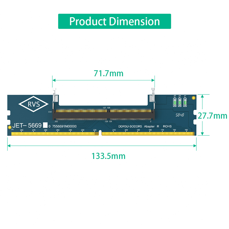 อะแดปเตอร์แปลงหน่วยความจำแล็ปท - Ddr5 Sodimm บทวิจารณ์และราคา