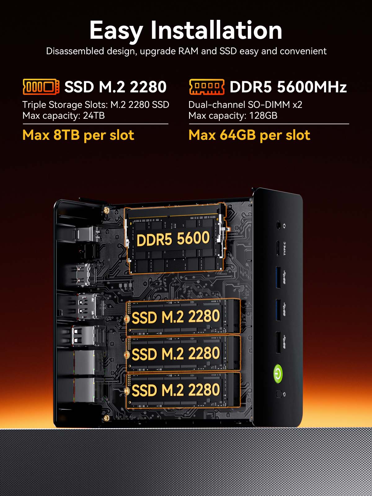 GMKtec K12 มินิพีซี AMD Ryzen  - Ddr5 32Gb บทวิจารณ์และราคา