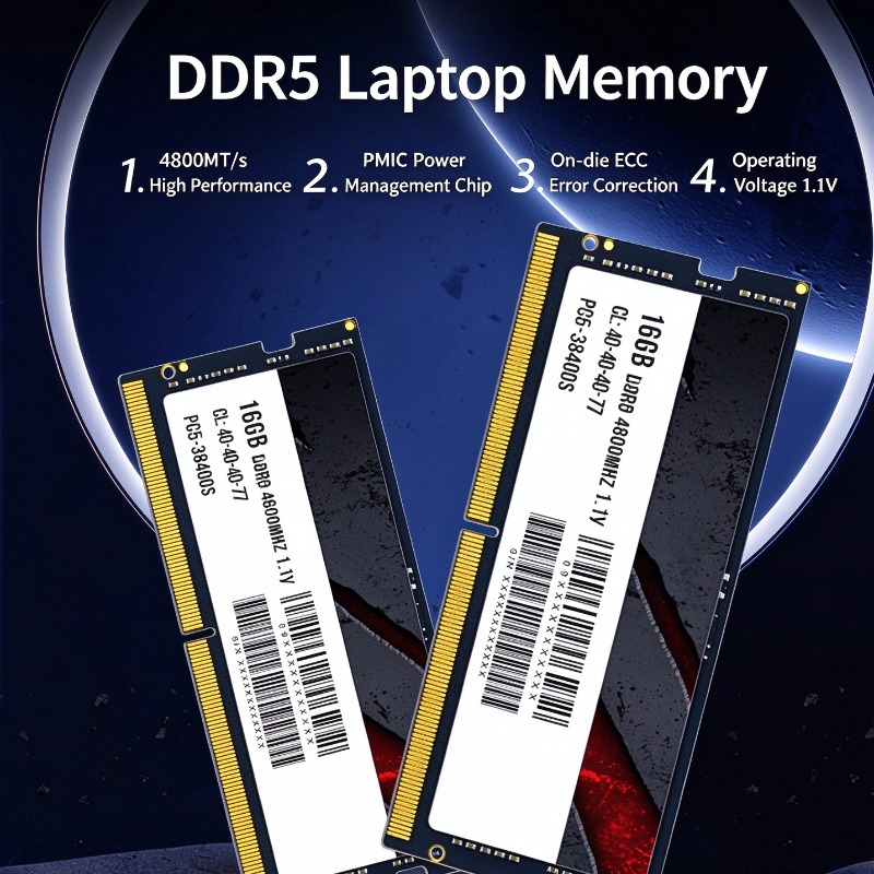แรมสำหรับแล็ปท็อป DDR5 ขนาด 8G - Ddr5 32Gb บทวิจารณ์และราคา